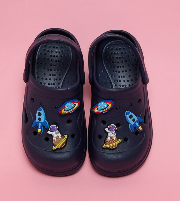 R&B  Clogs - NAVY BLUE clogs