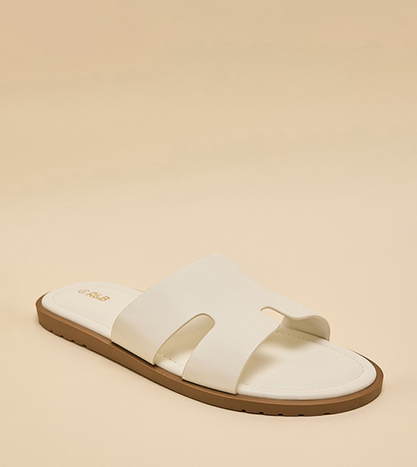 R&B R&B - Ivory Casual Sandals