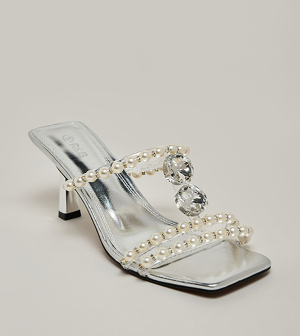 أر آند بي أر آند بي - فضي كعب