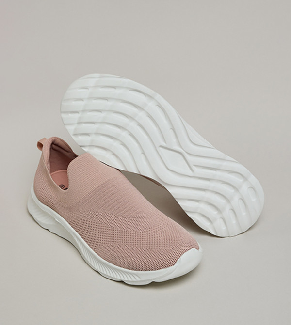 R&B  Casual Slip-ons - Pink Casual Slip-ons