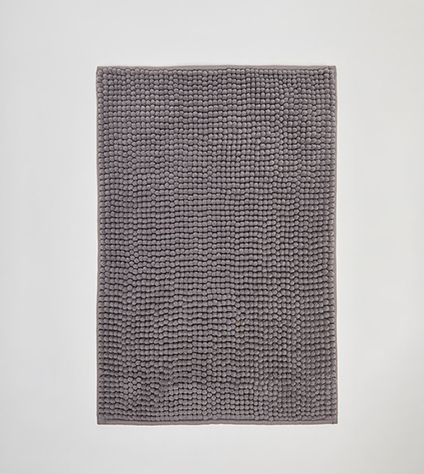 R&B Bathmats & Curtains - Grey Ballerina
