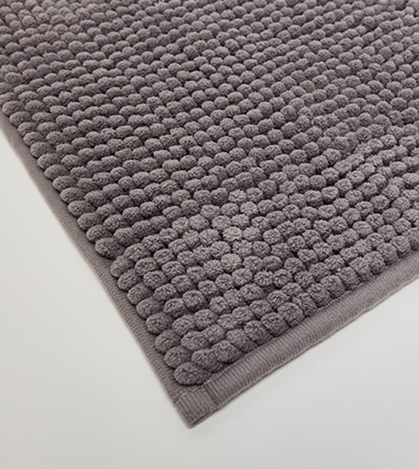 R&B Bathmats & Curtains - Grey Ballerina
