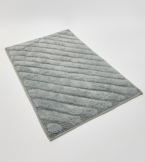 R&B  Bathmats & Curtains - Grey Ballerina