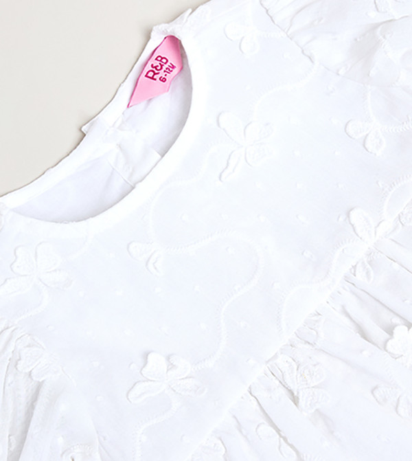 R&B girls-craft-pretty-summer - White Casual Dress