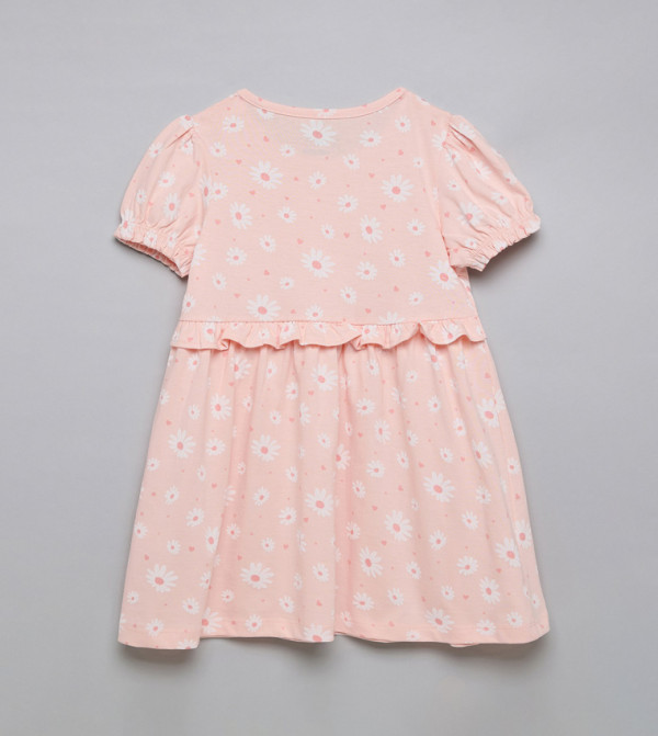 أر آند بي - وردي فستان كاجوال