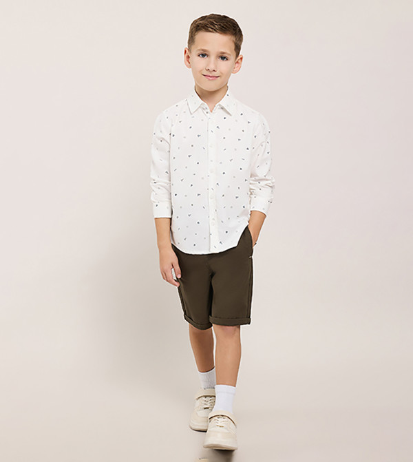 R&B  sport-and-active-play - Olive Shorts