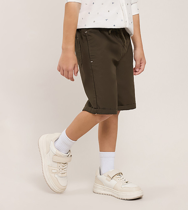 R&B  sport-and-active-play - Olive Shorts