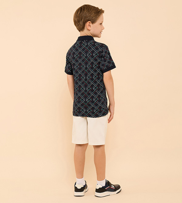 أر آند بي cool-kid-uniforms-k - كحلي مزرق توب و شورت