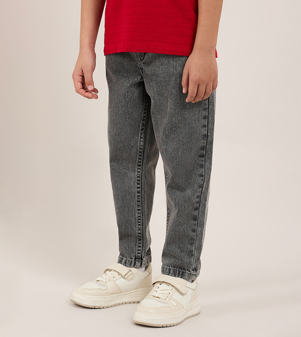R&B  Jeans - BLACK Jeans