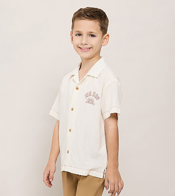 أر آند بي cool-kid-uniforms-k - عاجي قمصان و بناطيل