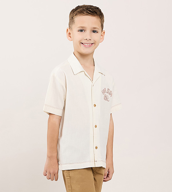 أر آند بي cool-kid-uniforms-k - عاجي قمصان و بناطيل