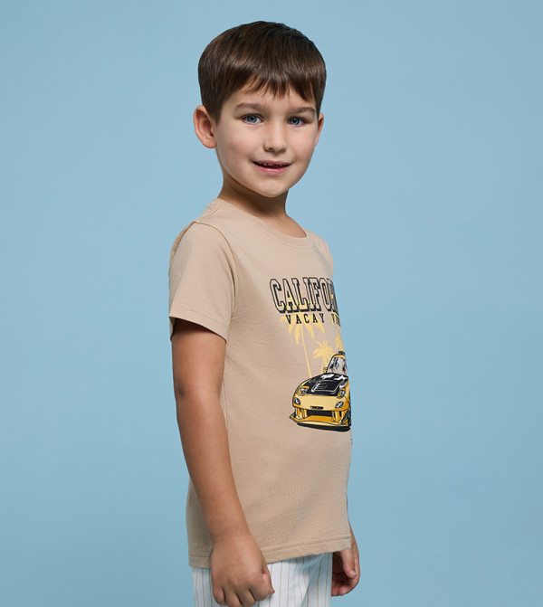 R&B  playtime-picks-k - Brown T-shirts