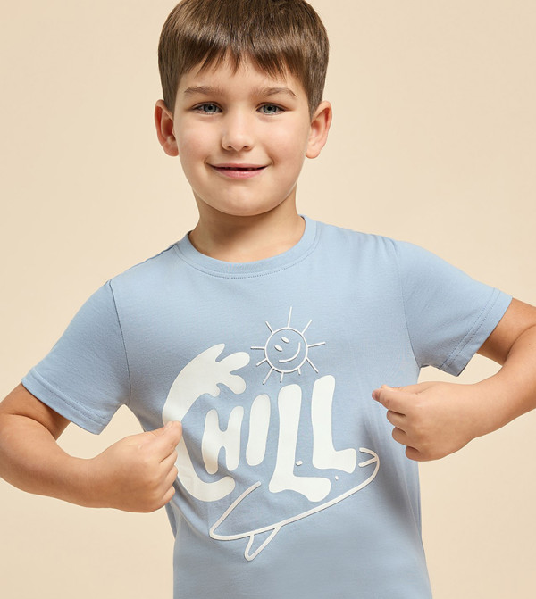 R&B  T-Shirts - Light Blue T-shirts