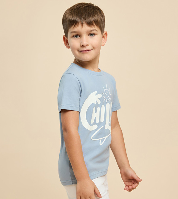 R&B  T-Shirts - Light Blue T-shirts