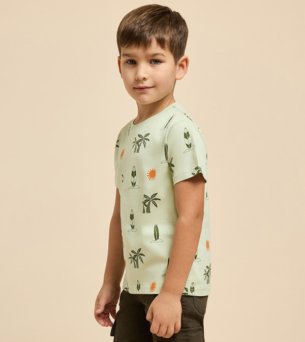 R&B  T-Shirts - Light Green T-shirts