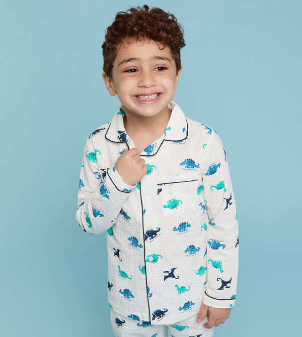 R&B  Nightwear - Ivory Top & Pyjama Sets