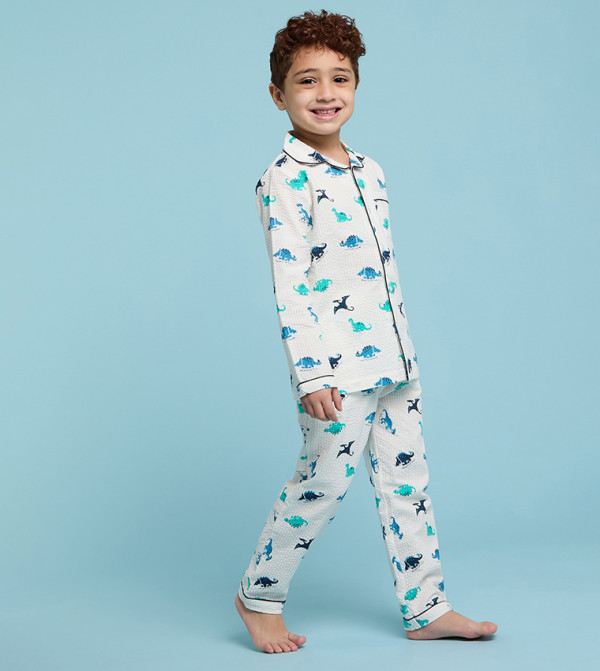 R&B  Nightwear - Ivory Top & Pyjama Sets