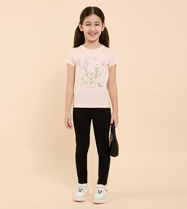 R&B  T-Shirts - Peach T-shirts