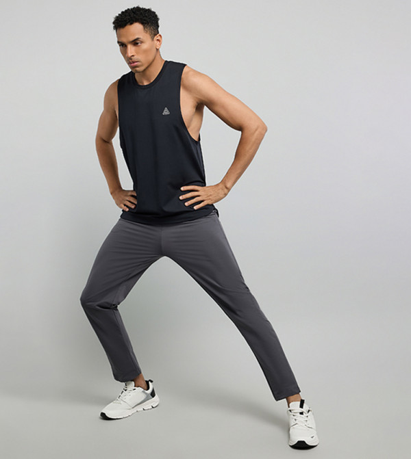 R&B  Track Pants & Joggers - Grey Track Pants & Joggers