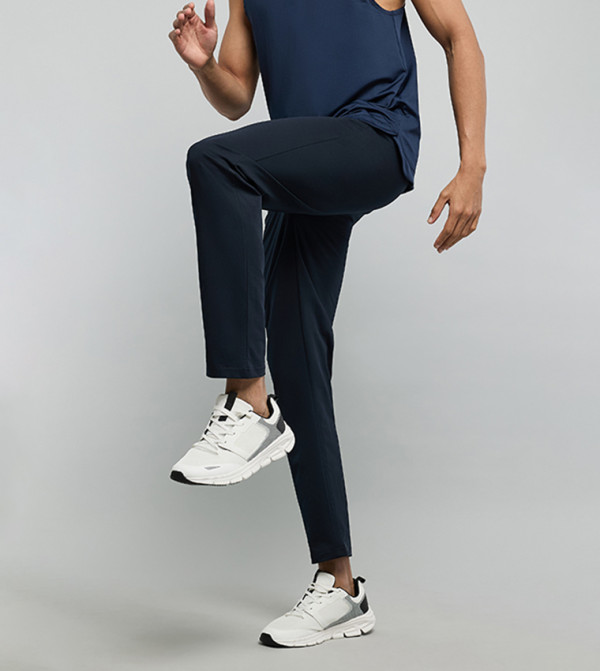R&B  Track Pants & Joggers - Navy Track Pants & Joggers