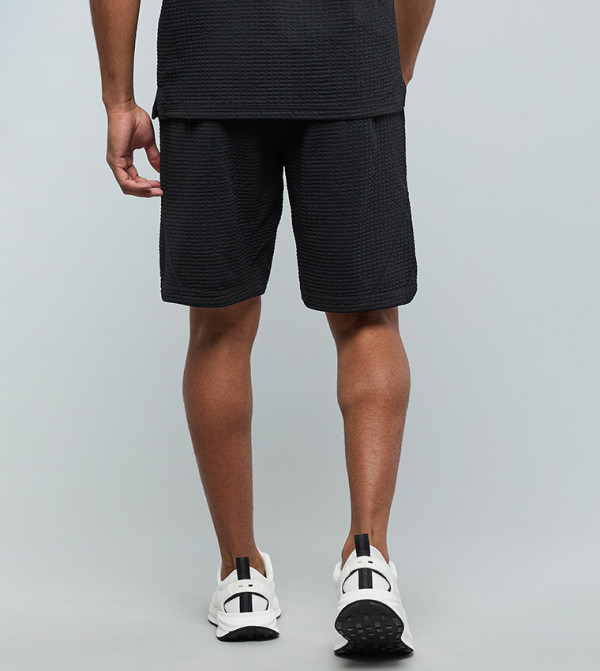 R&B  Casual Shorts - BLACK Casual Shorts