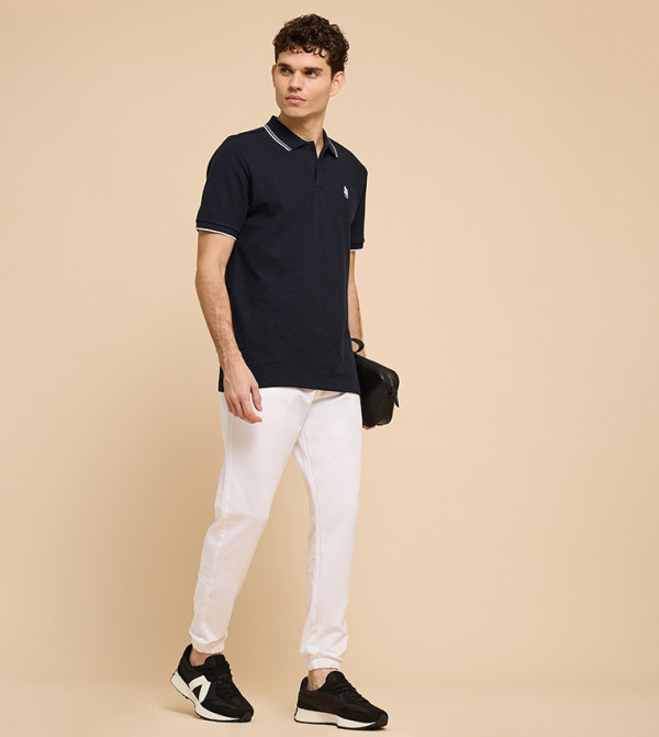 R&B  Joggers - White Joggers