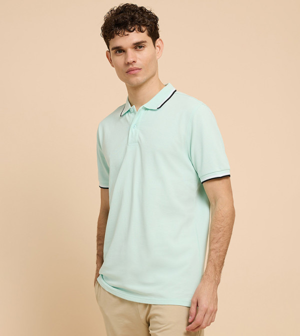 R&B  - Mint Polo T-shirts