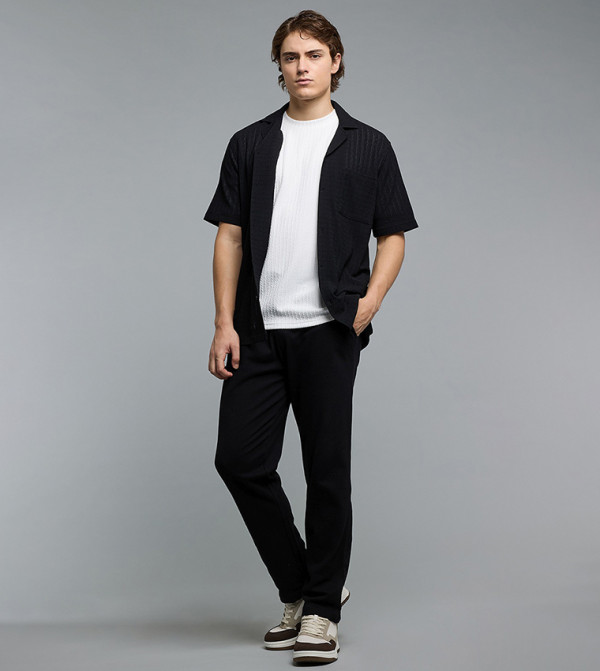R&B R&B - Black Short Sleeves