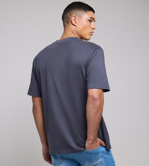 R&B  T-Shirts & Vests - Dark Grey T-Shirts & Vests
