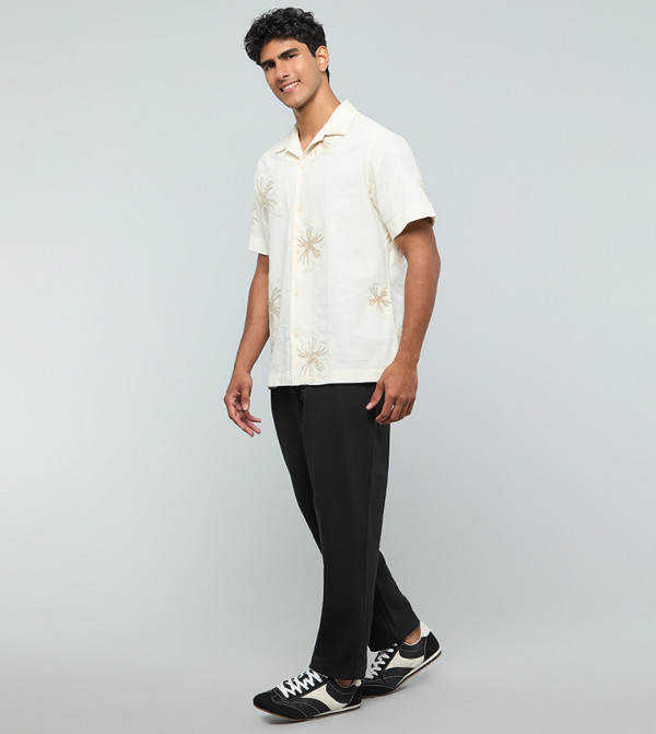 أر آند بي  ملابس - أسود بنطال كاجوال