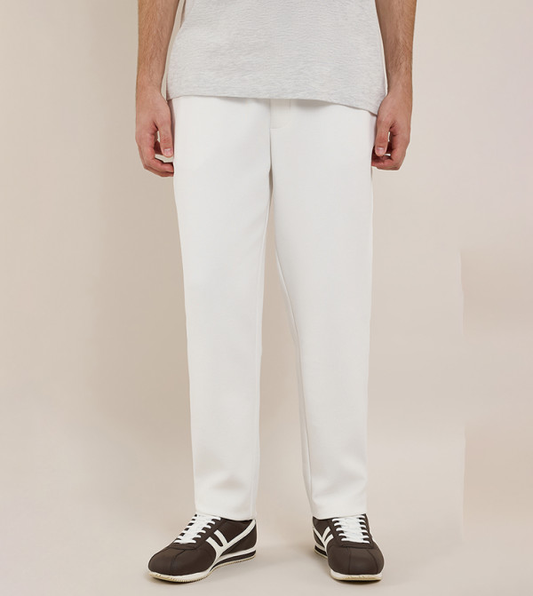 R&B  Casual Pants - Ivory Casual Pants