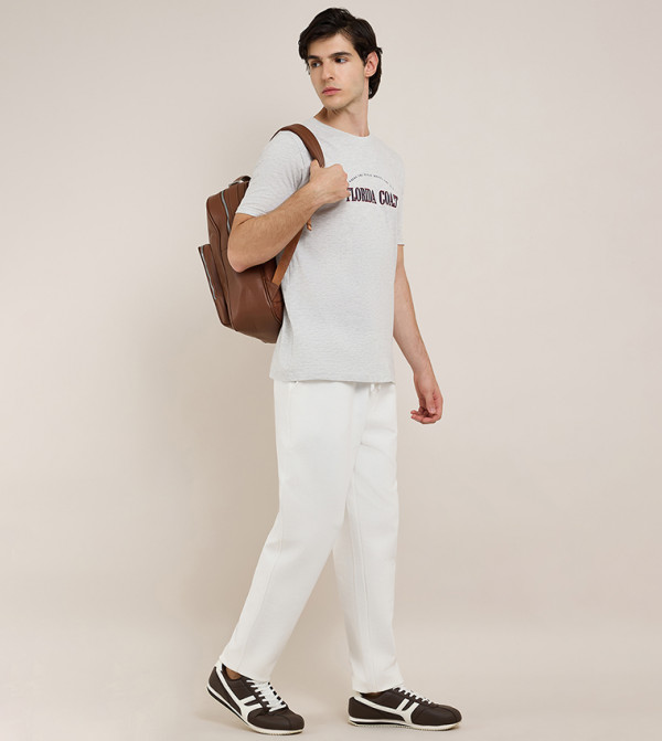 R&B  Casual Pants - Ivory Casual Pants