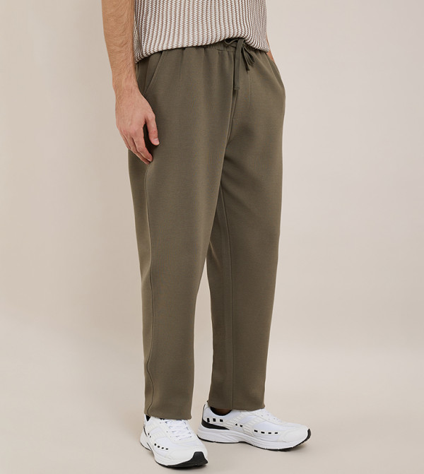 R&B  Clothing - Olive Casual Pants