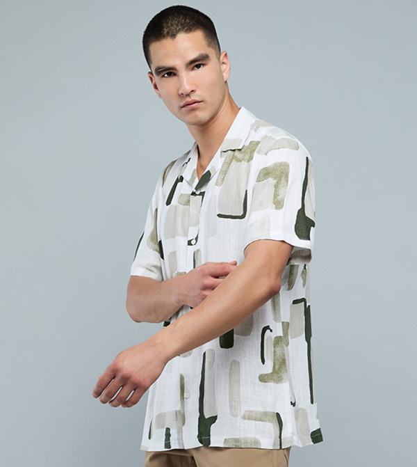 R&B  - Beige Short Sleeves