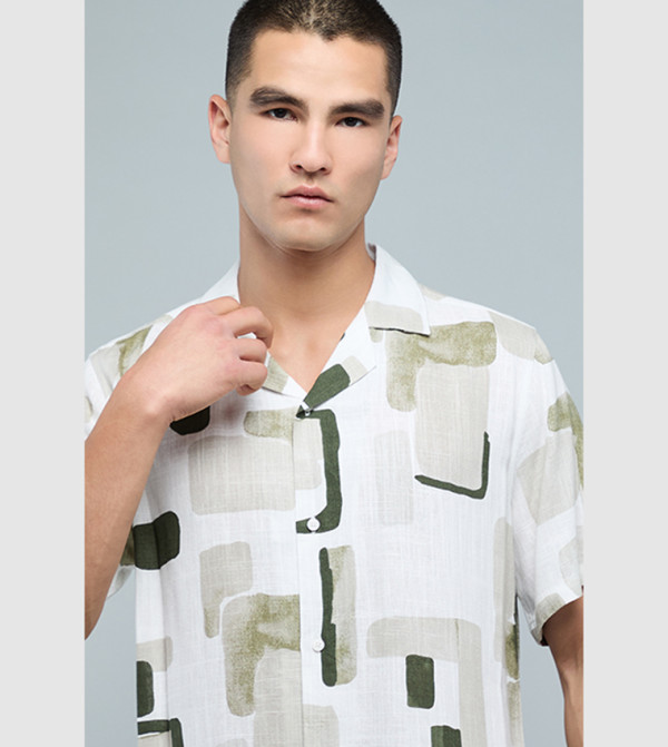 R&B  - Beige Short Sleeves