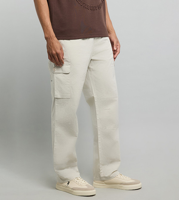 R&B  Cargos - Beige Cargos