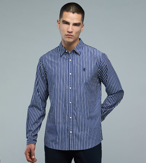 أر آند بي  ملابس - كحلي مزرق  Long Sleeves