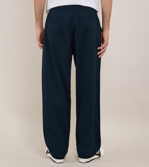 R&B Casual Pants - Navy Casual Pants
