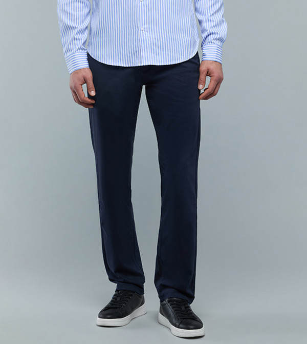 R&B  Casual Pants - NAVY BLUE Casual Pants
