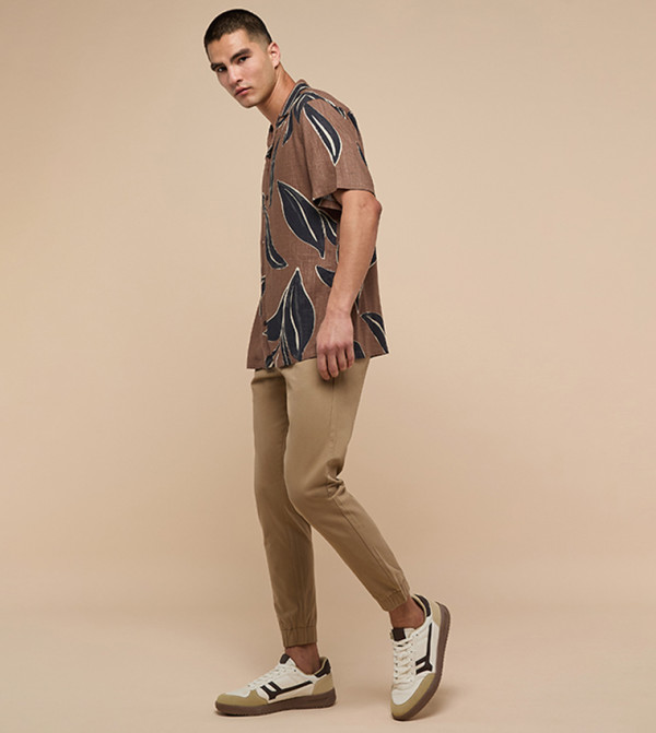 R&B  Joggers - Camel Joggers