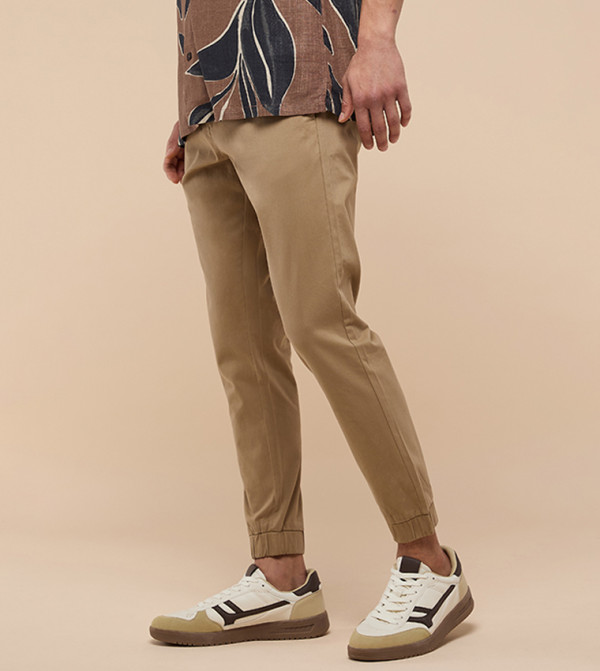 R&B  Joggers - Camel Joggers