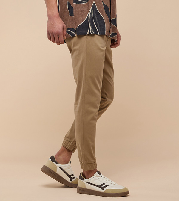 R&B  Joggers - Camel Joggers