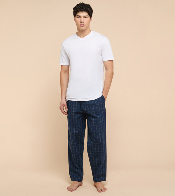 R&B  Sleepwear - NAVY BLUE Bottoms