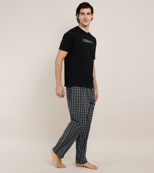 R&B  Pyjama set - BLACK Pyjama Set