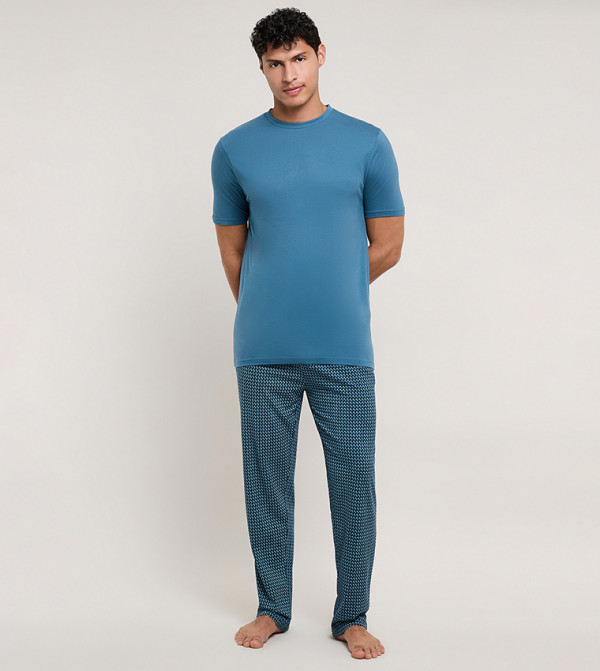 R&B  Pyjama set - Blue Pyjama Set