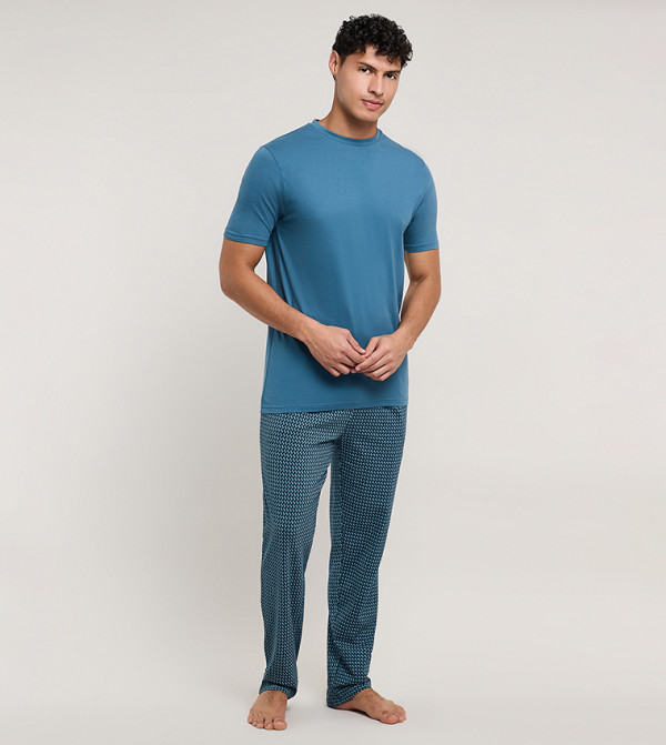 R&B  Pyjama set - Blue Pyjama Set