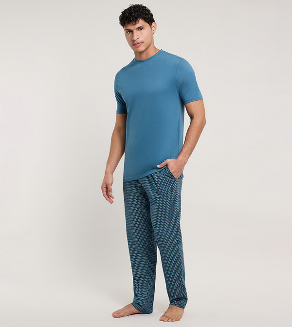 R&B  Pyjama set - Blue Pyjama Set