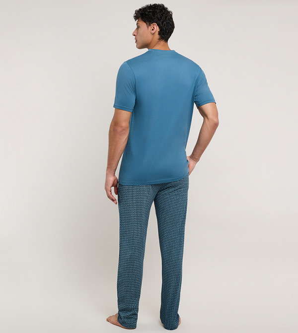 R&B  Pyjama set - Blue Pyjama Set