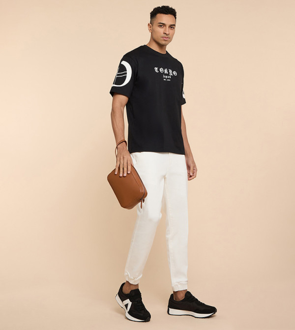 R&B  Jeans - White Straight Jeans