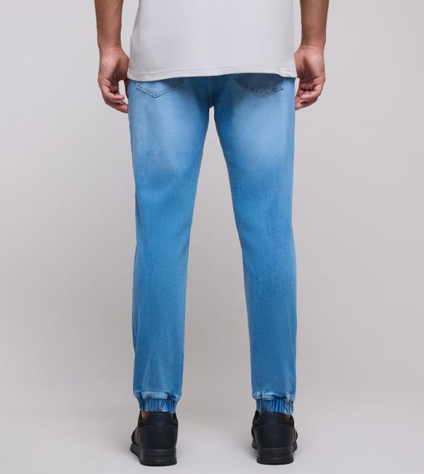 أر آند بي  جينزات قصة مستقيمة - أزرق Straight Jeans